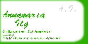 annamaria ilg business card